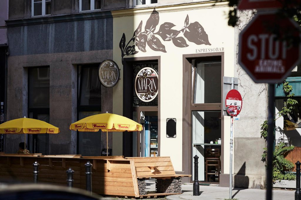 Zu übersehen ist die Marin Espressobar jedenfalls nicht. Foto: Marin Espressobar