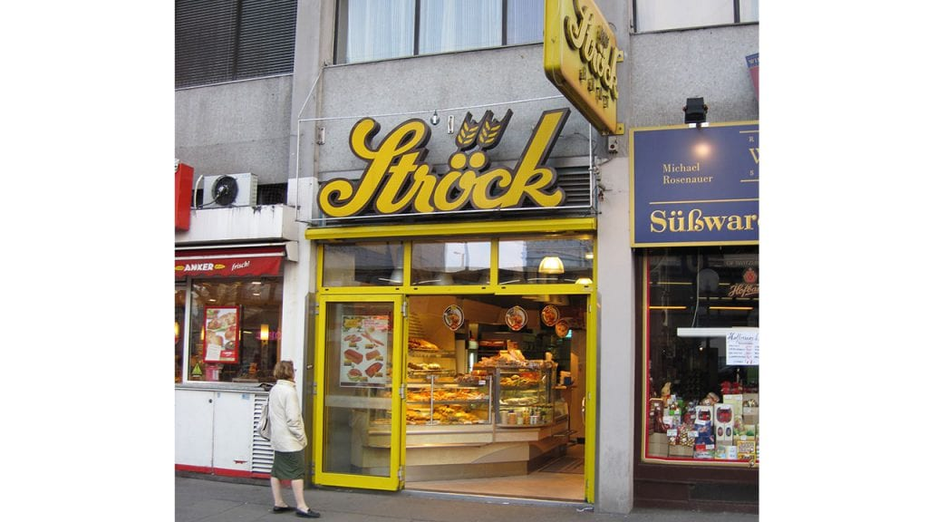 Ein Ströck am Schwedenplatz in Wien. Foto: Euphro