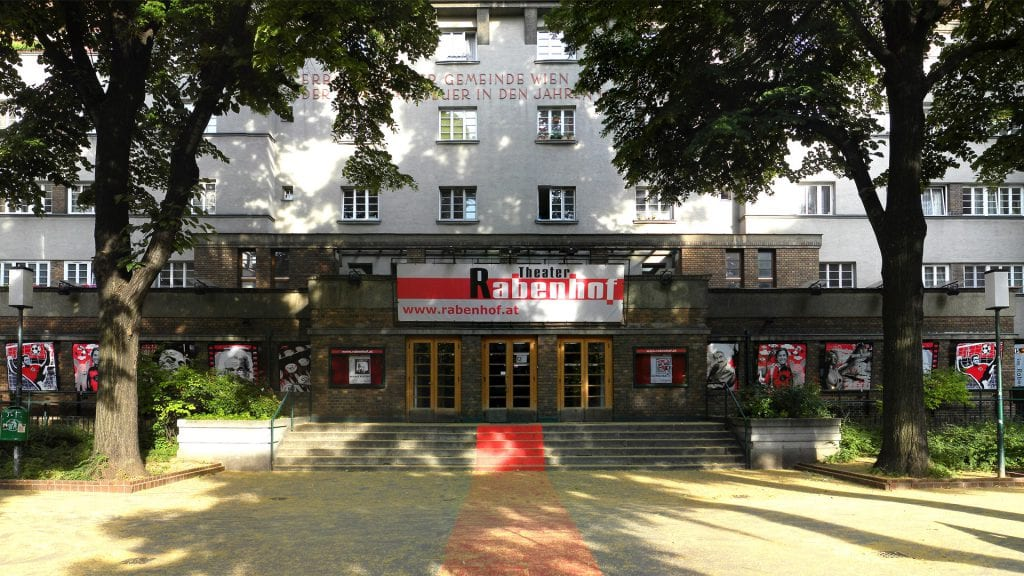 Das Rabenhof Theater. Es liegt in einem Hof in der Rabengasse im 3. Bezirk. / Foto: Häferl