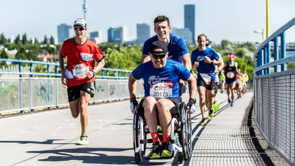 Der Wings for World Run steht für eines: den guten Zweck. Foto: Philipp Greindl