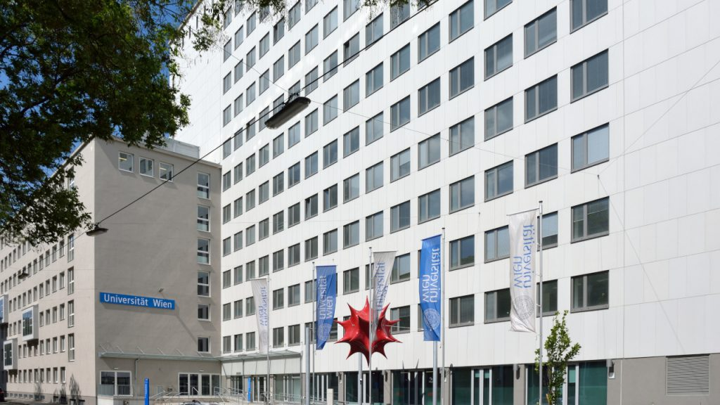 Mathematik studieren kann man zum Beispiel hier, an der Fakultät für Mathematik der Uni Wien am Oskar-Morgenstern-Platz. Foto: Peter Haas / Wikimedia Commons